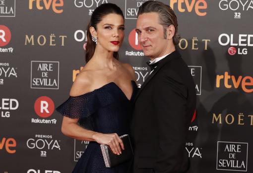 La pareja, el pasado mes de febrero en la gala de los Premios Goya