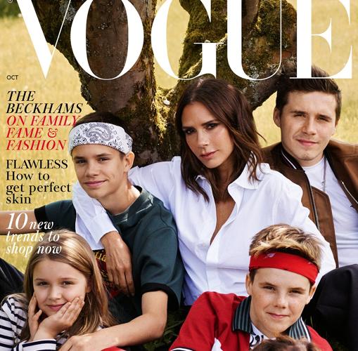 La misteriosa ausencia de David Beckham en la tradicional portada familiar de Vogue