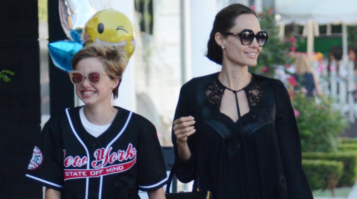 Shiloh se escapa de casa de Angelina Jolie para visitar a Brad Pitt