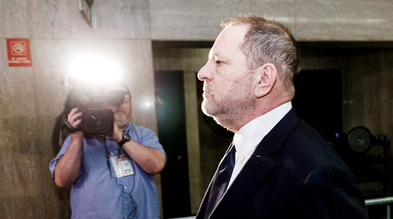 El productor Harvey Weinstein, en el Tribunal Supremo del Estado de Nueva York