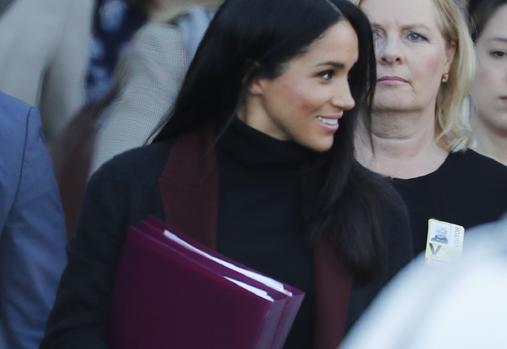 Primeras imágenes de Meghan Markle y el Príncipe Harry tras anunciarse que esperan su primer hijo