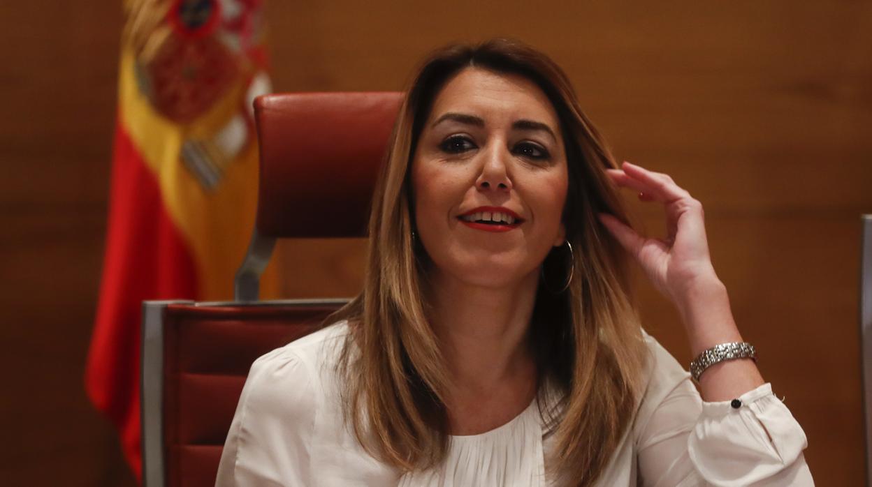 Susana Díaz busca en campaña una imagen más atractiva