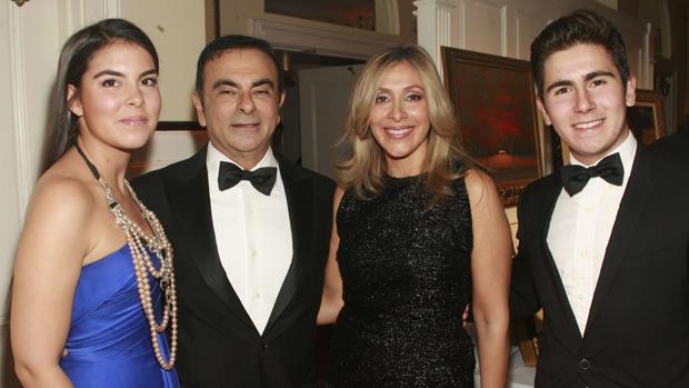 La semana negra de Carlos Ghosn y su familia de triunfadores