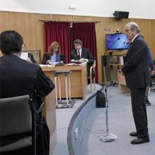 Francis Franco, en el juicio