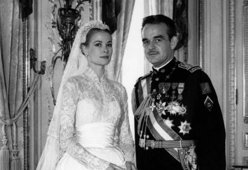 Boda de Grace Kelly y Rainiero de Mónaco