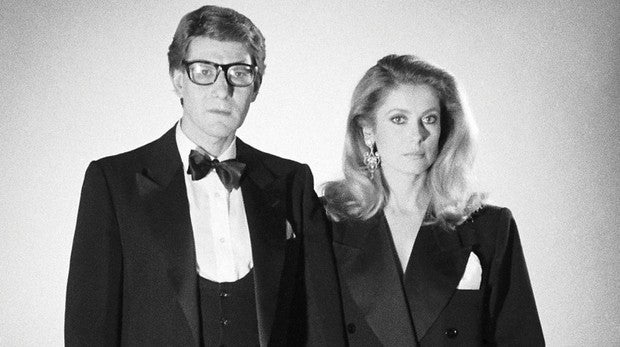 Cuando Catherine Deneuve guardaba sus YSL en la buhardilla