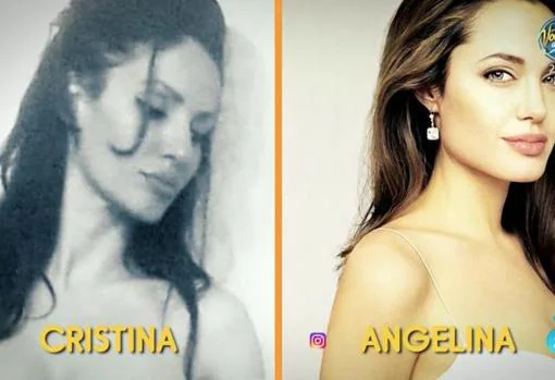 Comaparción de la novia de Kiko Matamoros y Angelina Jolie