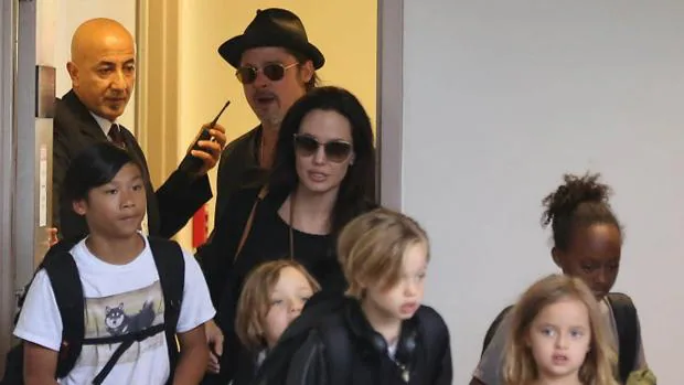 Así ha sido el tenso reencuentro entre Brad Pitt y Angelina Jolie tras su divorcio