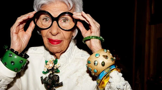 Iris Apfel, una supermodelo de 97 años