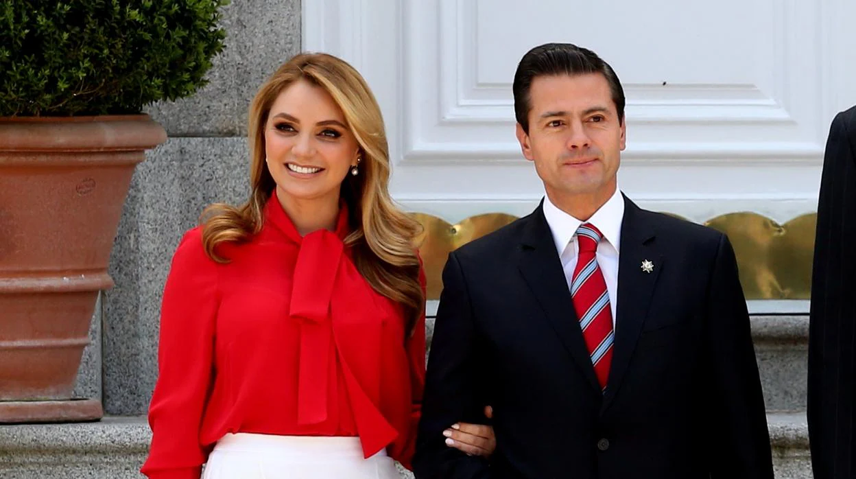 Angélica Rivera y Peña Nieto