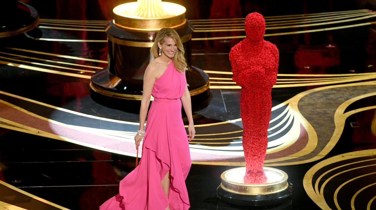 Julia Roberts durante la última ceremonia de los Oscar