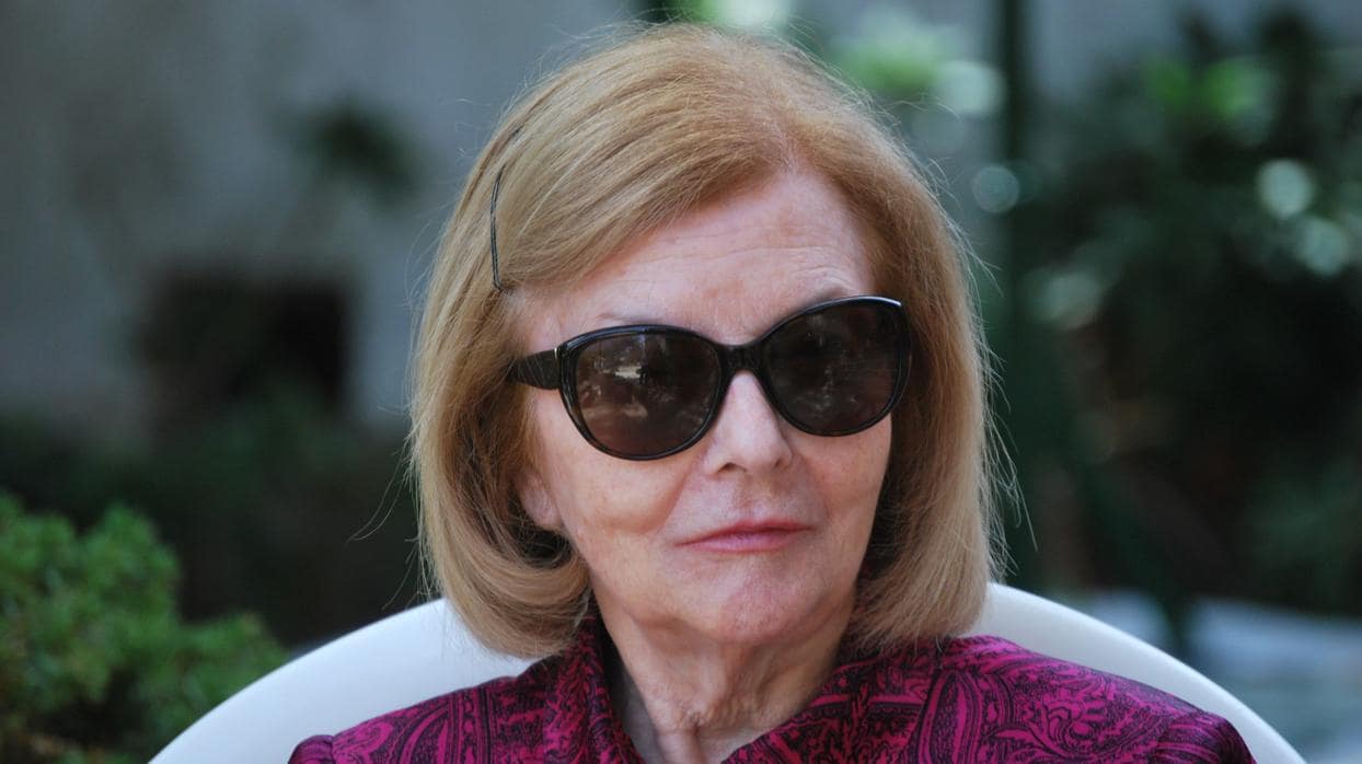 La viuda de Juan Domingo Perón en una imagen de 2012