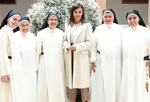 La visita sorpresa de la Reina Letizia a las monjas dominicas de Lerma