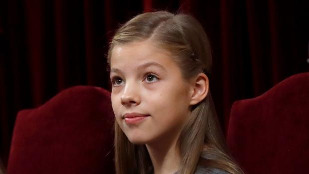 La Infanta Sofía cumplirá doce años entre la simpatía y la discreción