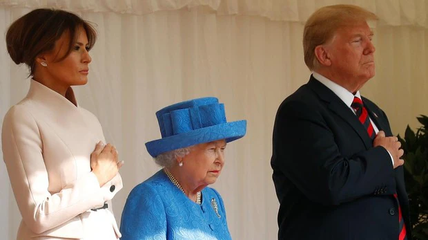 Todos los comentarios «fuera de lugar» de Trump a la Familia Real británica