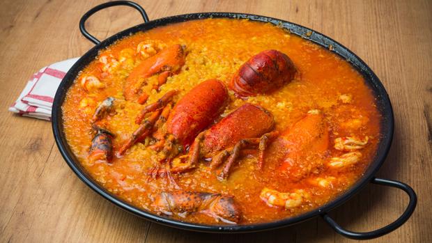 Receta de arroz meloso con bogavante