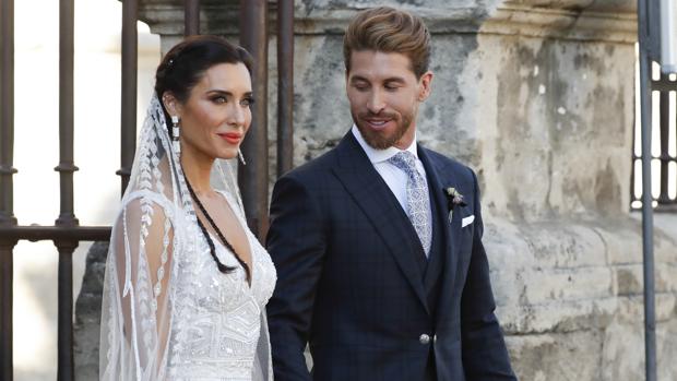 Sergio Ramos y Pilar Rubio publican fotos inéditas de su boda