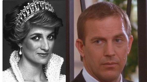 Lady Di y Kevin Costner estuvieron a punto de protagonizar «El guardaespaldas 2»