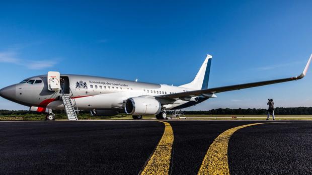 Así es el lujoso nuevo avión de los Reyes de Holanda