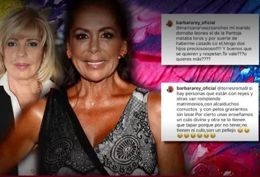 Barbara Rey despelleja a Isabel Pantoja: «Va rompiendo matrimonios con alcalduchos corruptos»