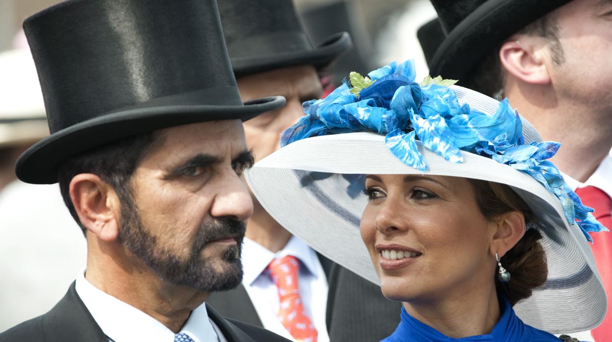 Princesa Haya de Jordania y el emir de Dubai