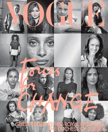 Portada de la revista «Vogue» del ejemplar de septiembre