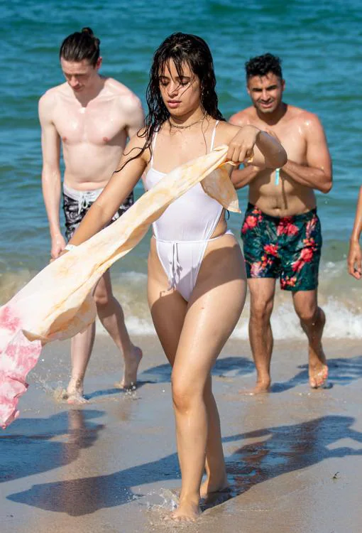 Camila Cabello en sus vacaciones en Miami Beach