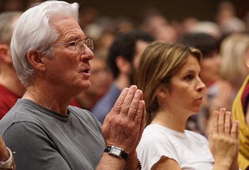 Richard Gere y Alejandra Silva