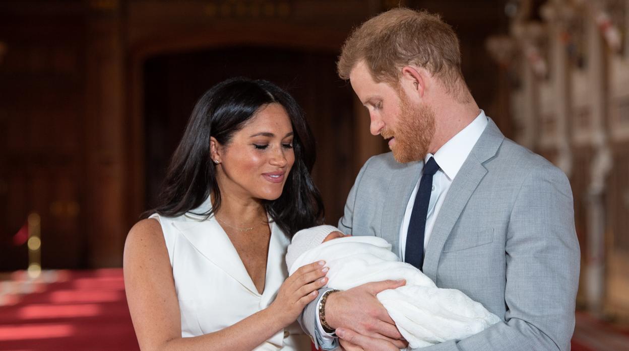 Meghan Markle, el Príncipe Harry y su hijo, Archie