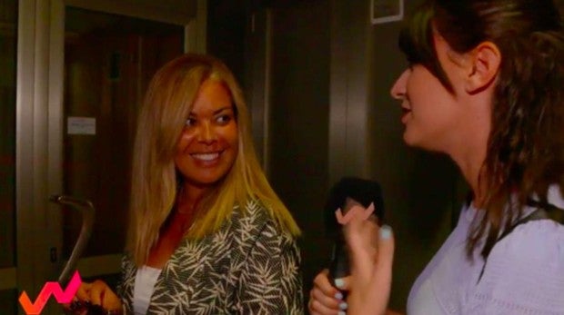 María José Campanario, feliz pese a encontrarse lejos de Jesulín