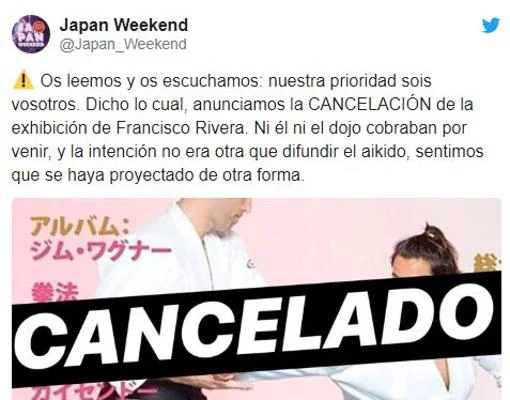La mujer de Fran Rivera, indignada con su veto en la «Japan Weekend»
