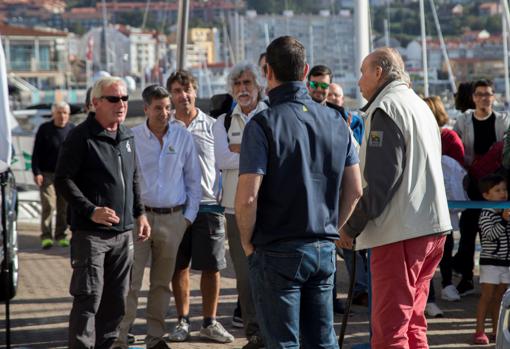 El Rey Juan Carlos, que ha reaparecido este sábado en la regata que lleva su nombre tras la intervención de corazón a la que se sometió a finales de agosto