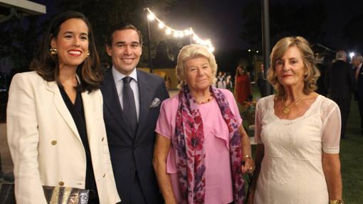 Blanca Ferraro, Borja Torres, Rocío Benjumea y Marta Loscertáles