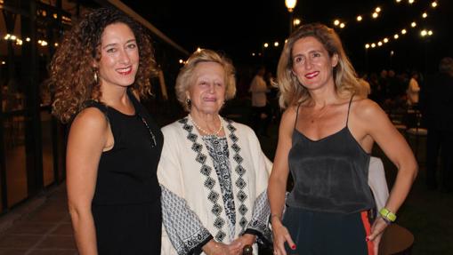 María Parias, Pilar Fernández de Heredia y Teresa Parias