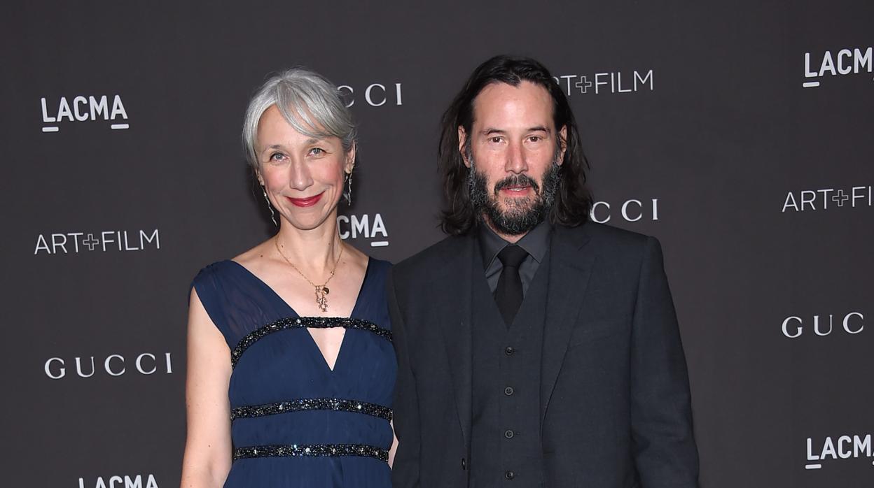 Keanu Reeves y Alexandra Grant