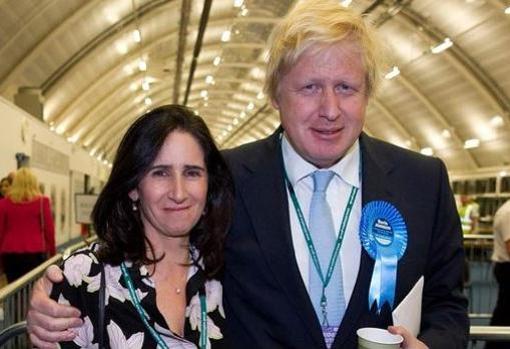 Marina Wheeler y Boris Johnson