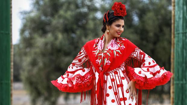 Así es la colección de moda flamenca que Fabiola dedica a la Reina Máxima de Holanda