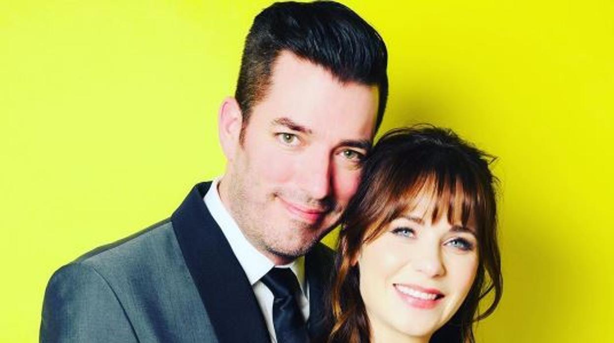 Zooey Deschanel y Jonathan Scott