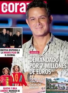 Alejandro Sanz, demandado por una entidad financiera que le reclama siete millones de dólares