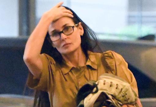 Demi Moore: «Esnifé tanta cocaína que casi me abro un agujero en la nariz»