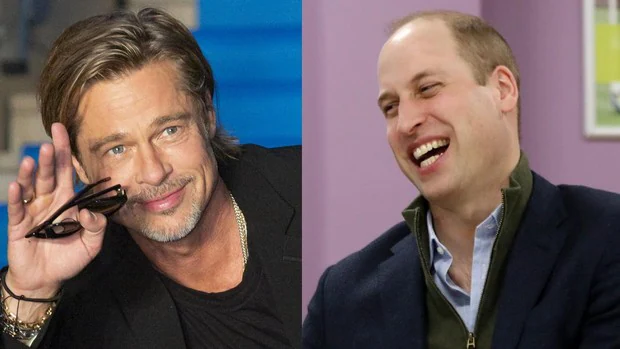La broma de Brad Pitt sobre el Príncipe Harry con la que hizo reír a su hermano Guillermo