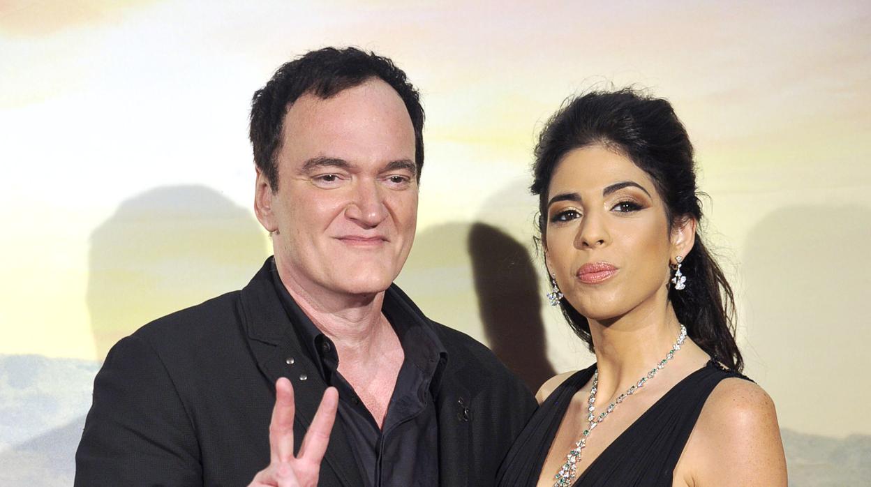 Quentin Tarantino y Daniella Pick
