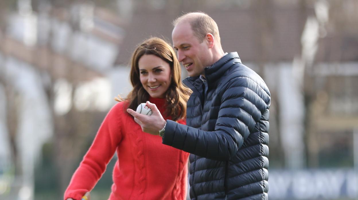 Los Duques de Cambridge, a principios de marzo, en Galway durante su visita oficial a Irlanda