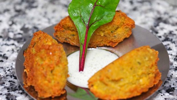 Receta de falafel y salsa de yogur de Raúl Vera (Puratasca)