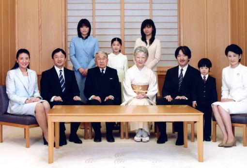 Akihito, Michiko, Hisahito, Masako, Naruhito, Aiko, Fumihito, Kiko, Mako y Kako de Japón