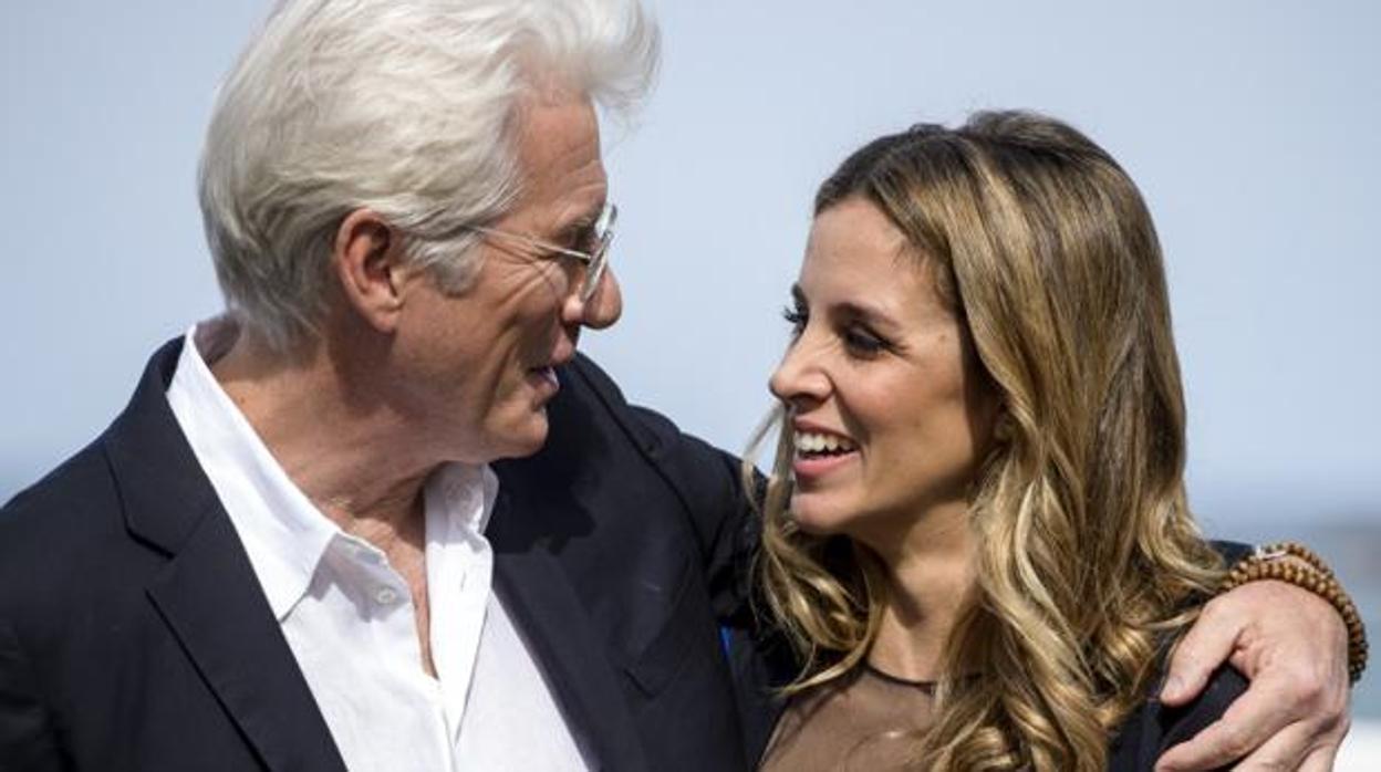 Richard Gere y Alejandra Silva