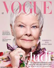 Judi Dench, la mujer más longeva en ser portada de «Vogue UK»