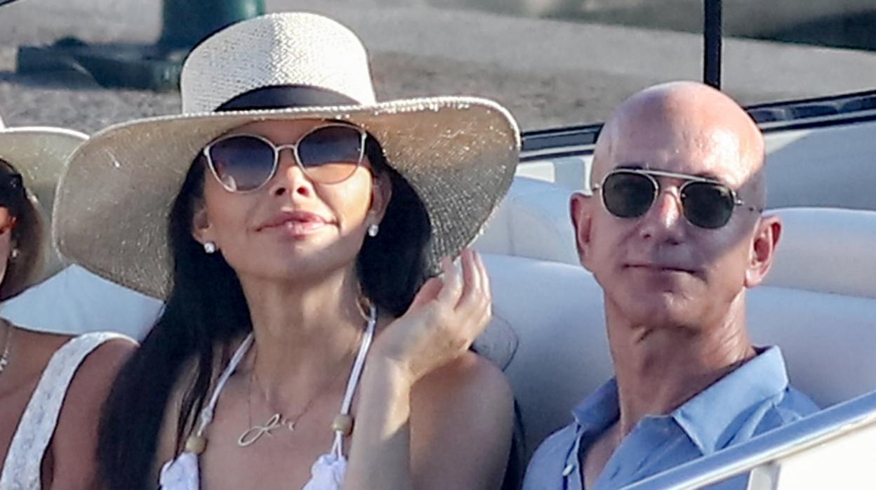 Lauren Sánchez y Jeff Bezos