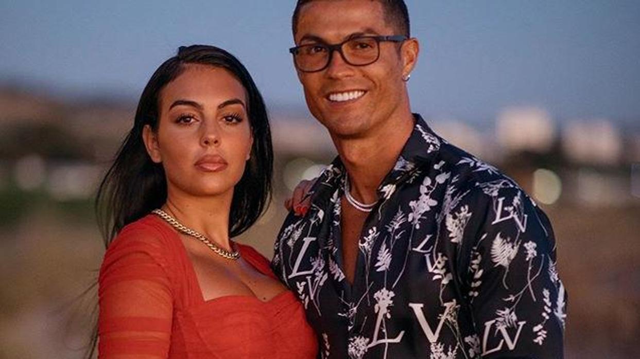 Cristiano y Georgina en su imagen más reciente