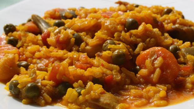 Receta de arroz con verduras